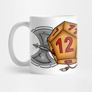 Barbarian D12 Mug